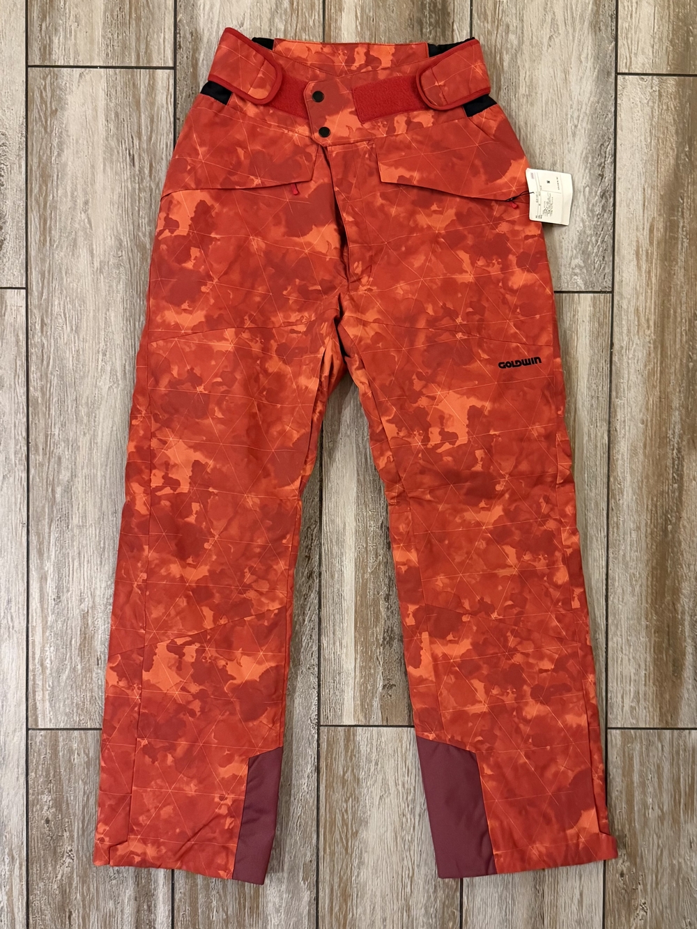 Men's Goldwin Medium Camo-Patterned Ski Pants